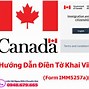 Cách Khai Điện Tử Nhập Cảnh Canada