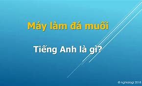 Muối Trong Tiếng Anh Là Gì